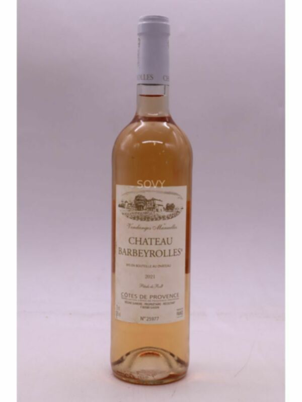 Barbeyrolles Cotes De Provence Rose, 2021