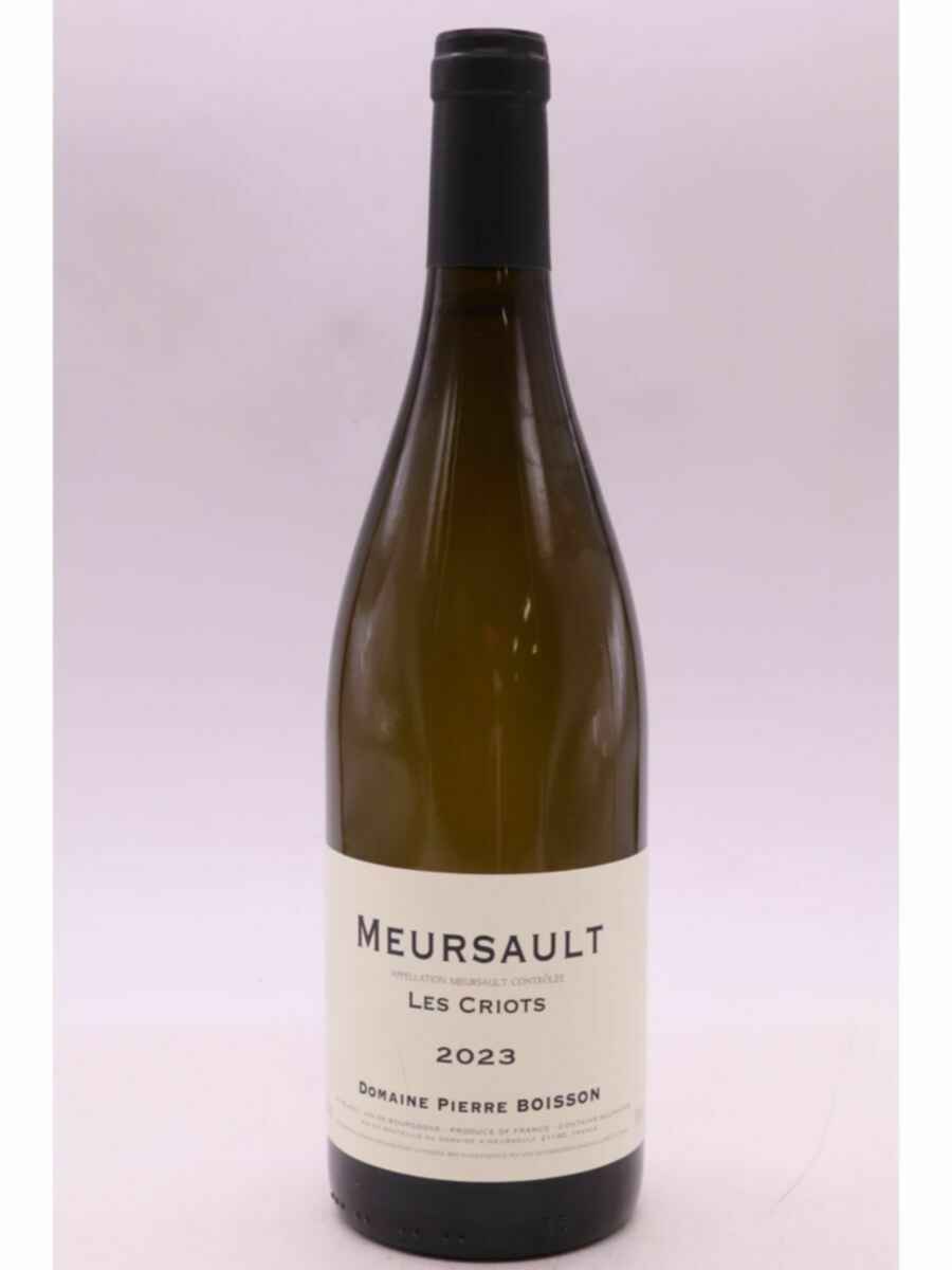 Pierre Boisson Meursault Les Criots, 2023