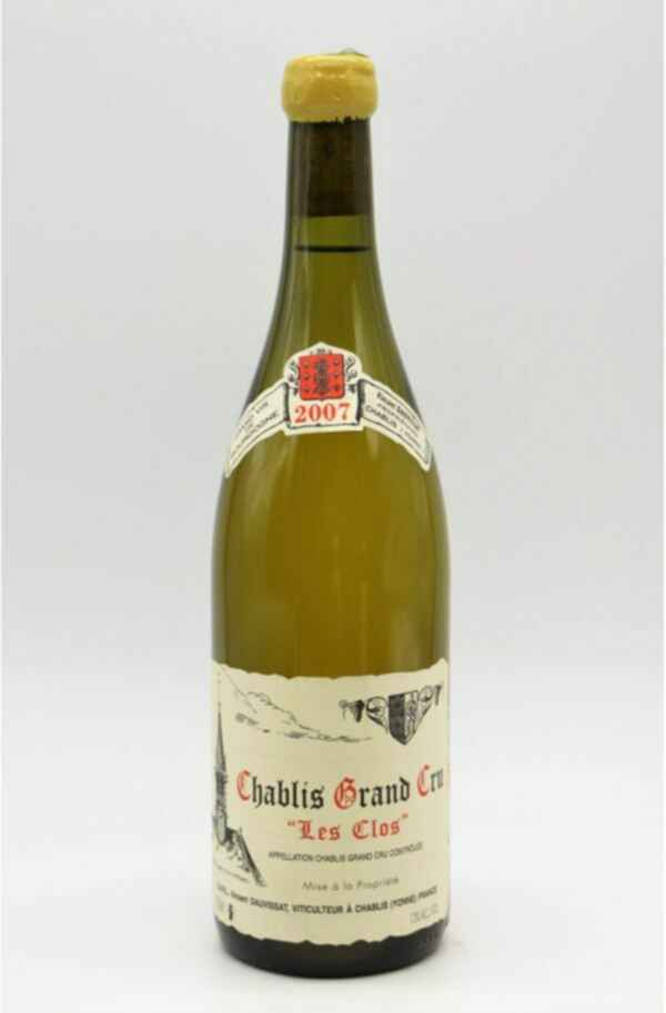 Vincent Dauvissat Chablis Les Clos Grand Cru, 2007