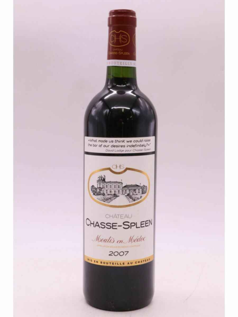 Chateau Chasse Spleen, 2007