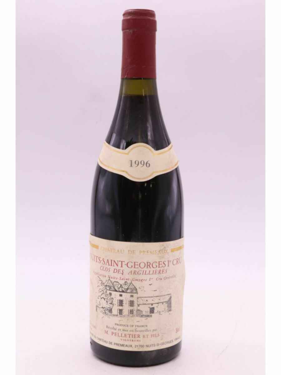 Chateau De Premeaux Nuits Saint Georges 1er Cru Clos Des Argillieres, 1996