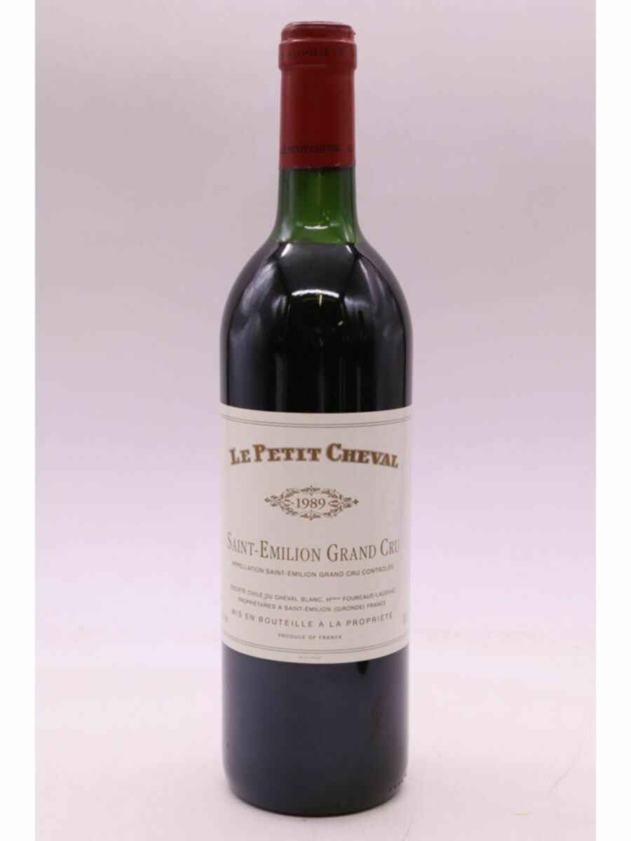 Chateau Cheval Blanc Le Petit Cheval, 1989