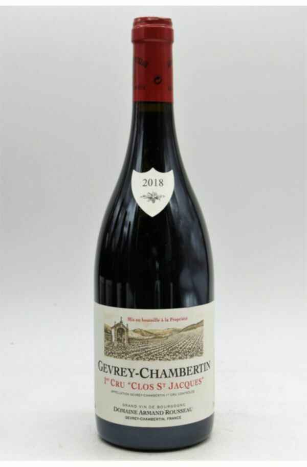 Armand Rousseau Gevrey Chambertin Clos Saint Jacques 1er Cru, 2018