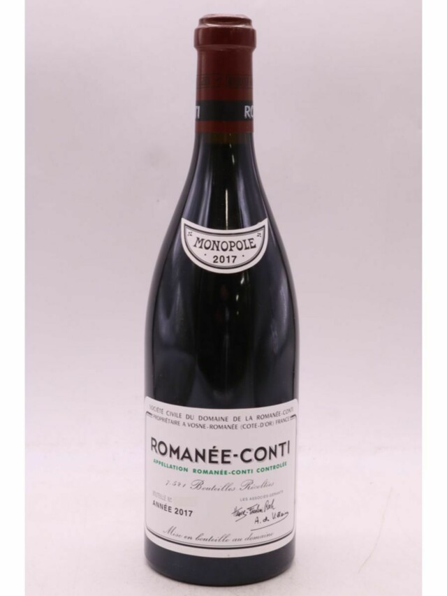 De La Romanee Conti Romanee Conti Grand Cru, 2017