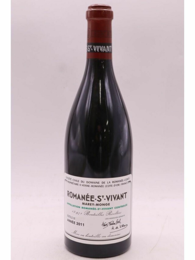 De La Romanee Conti Romanee Saint Vivant Grand Cru, 2011