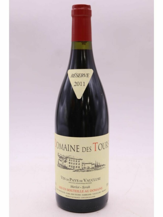 Rayas Domaine Des Tours Vaucluse Merlot-syrah Reserve, 2011