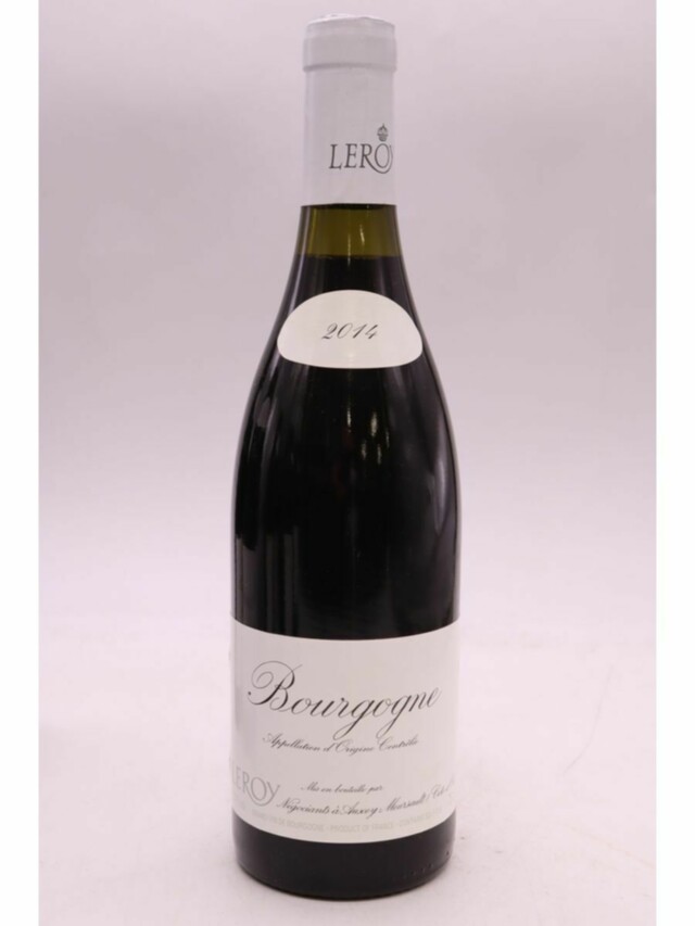Maison Leroy Bourgogne Rouge, 2014