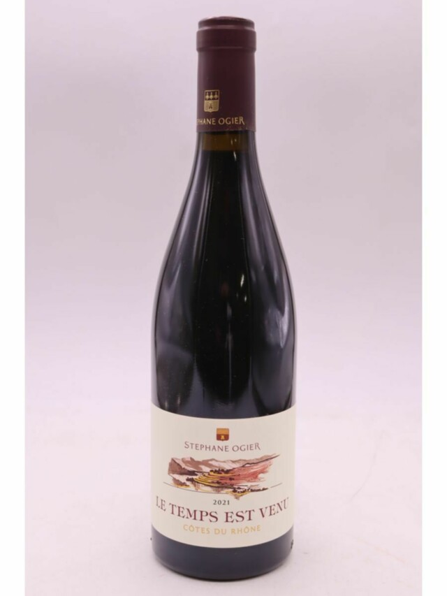 Stephane Ogier Cotes Du Rhône Le Temps Est Venu, 2021