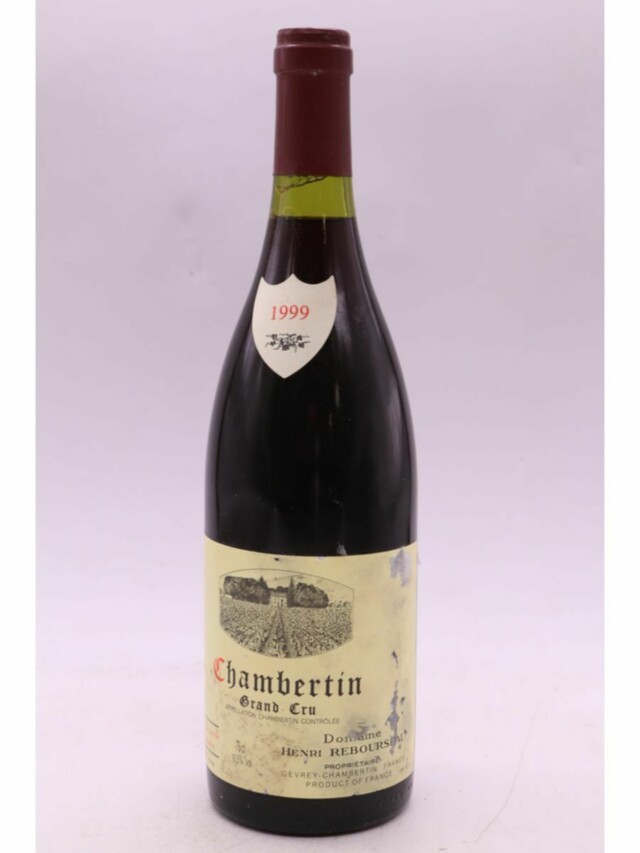 Henri Rebourseau Chambertin Grand Cru, 1999
