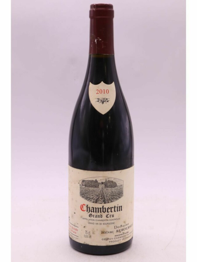 Henri Rebourseau Chambertin Grand Cru, 2010