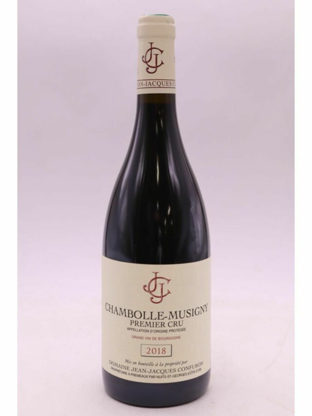 Jean Jacques Confuron Chambolle Musigny 1er Cru, 2018
