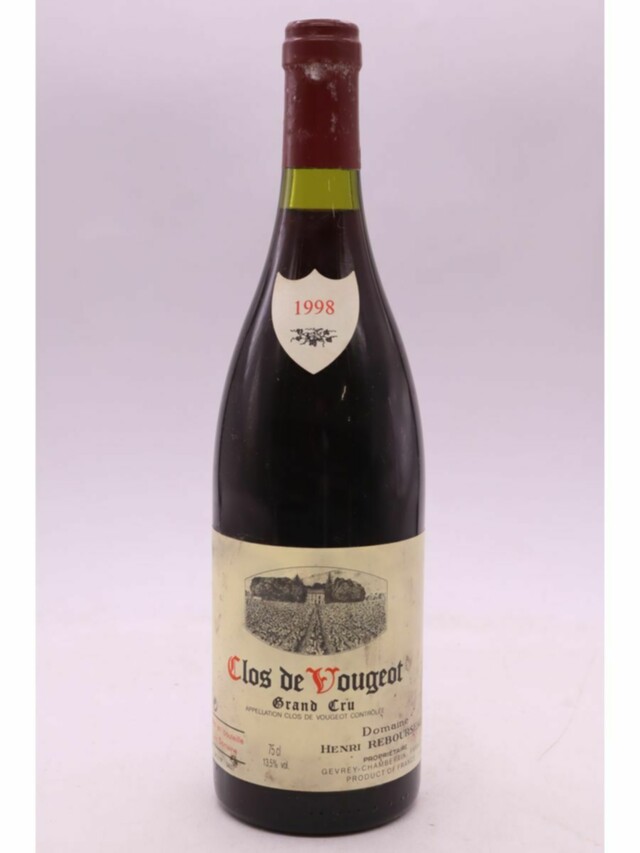 Henri Rebourseau Clos De Vougeot Grand Cru, 1998