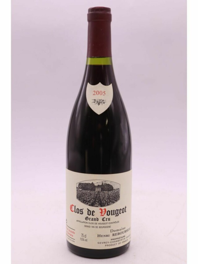 Henri Rebourseau Clos De Vougeot Grand Cru, 2005