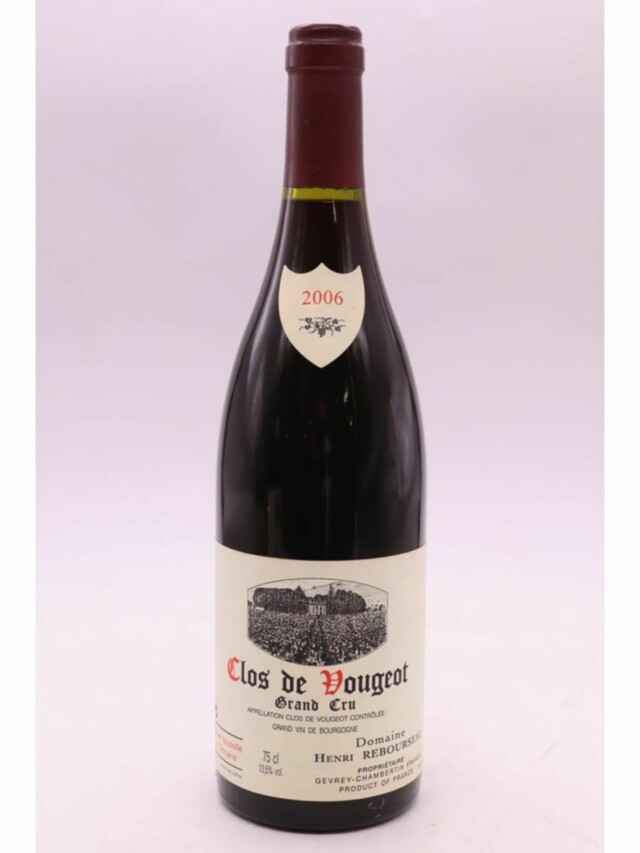 Henri Rebourseau Clos De Vougeot Grand Cru, 2006