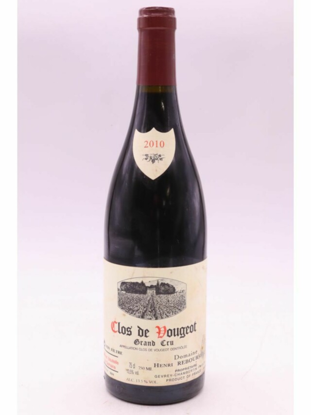 Henri Rebourseau Clos De Vougeot Grand Cru, 2010