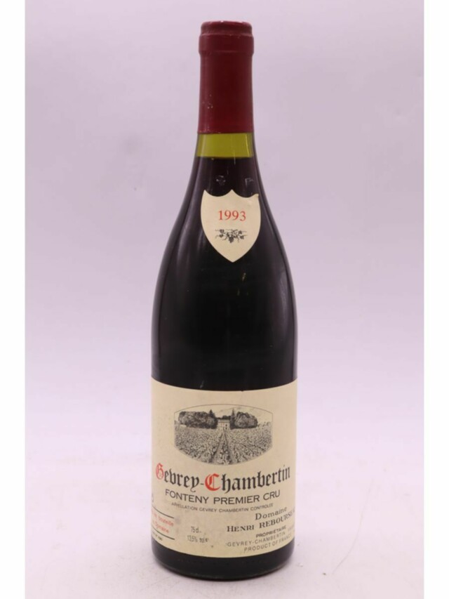 Henri Rebourseau Gevrey Chambertin Fonteny 1er Cru, 1993