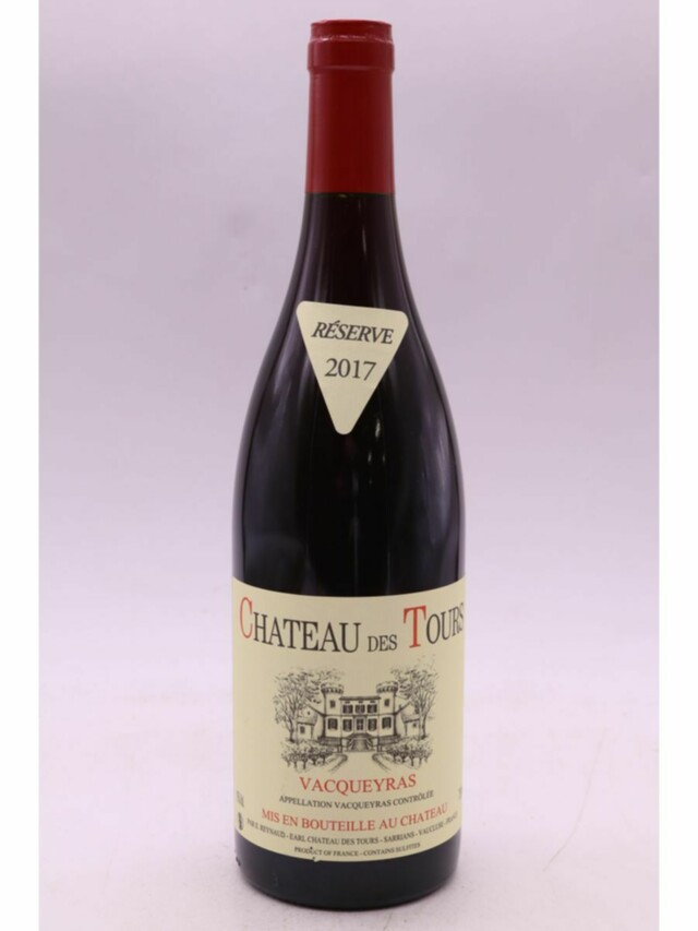 Rayas Chateau Des Tours Vacqueyras Rouge, 2017