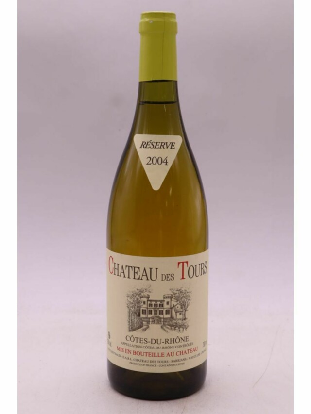 Rayas Chateau Des Tours Reserve Blanc, 2004
