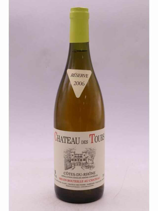 Rayas Chateau Des Tours Reserve Blanc, 2006