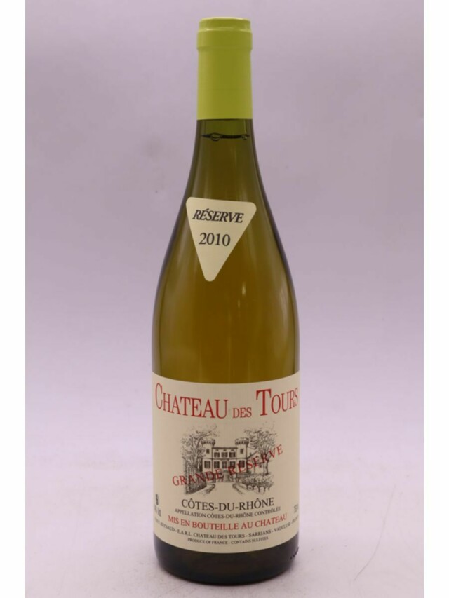 Rayas Chateau Des Tours  Blanc Grande Reserve, 2010