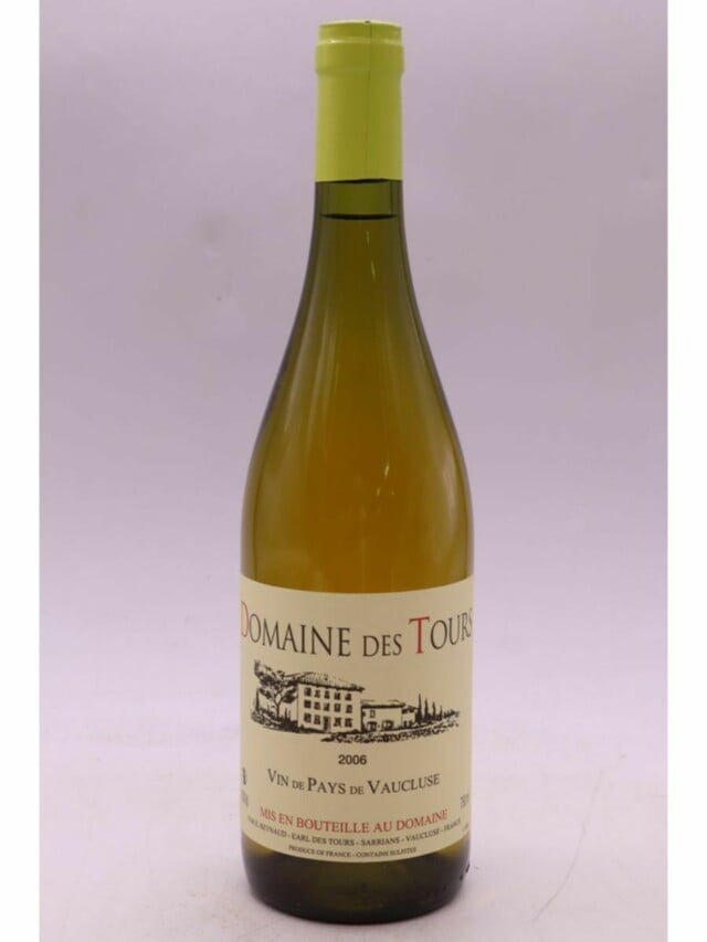 Rayas Domaine Des Tours Vaucluse Blanc, 2006