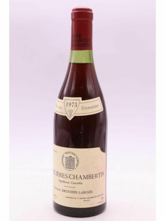 Drouhin Laroze Latricieres Chambertin Grand Cru, 1975