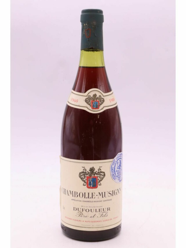 Dufouleur Chambolle Musigny, 1980