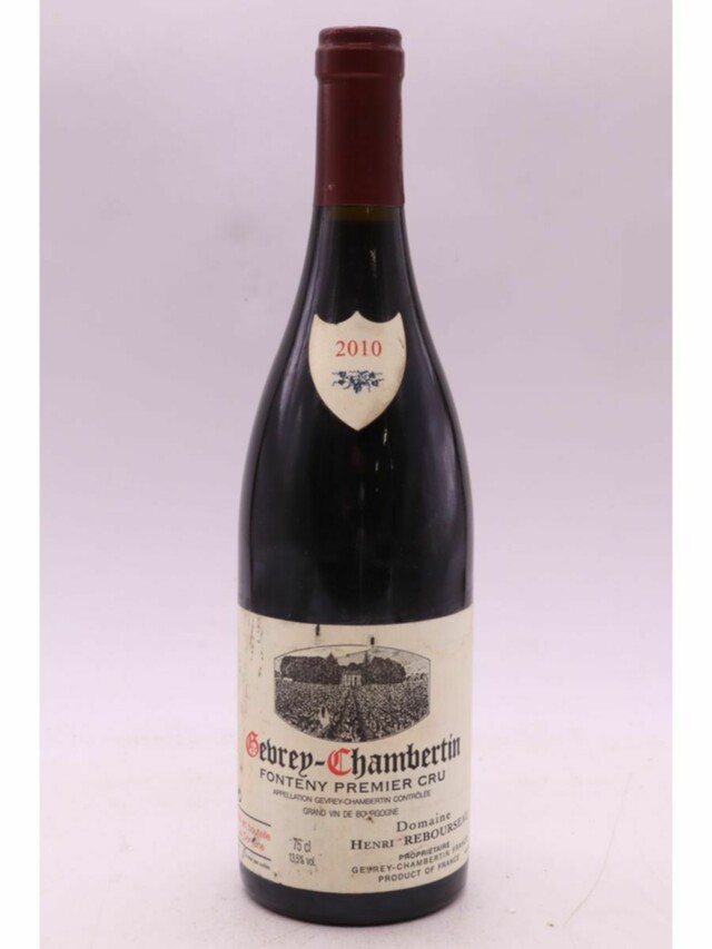 Henri Rebourseau Gevrey Chambertin Fonteny 1er Cru, 2010