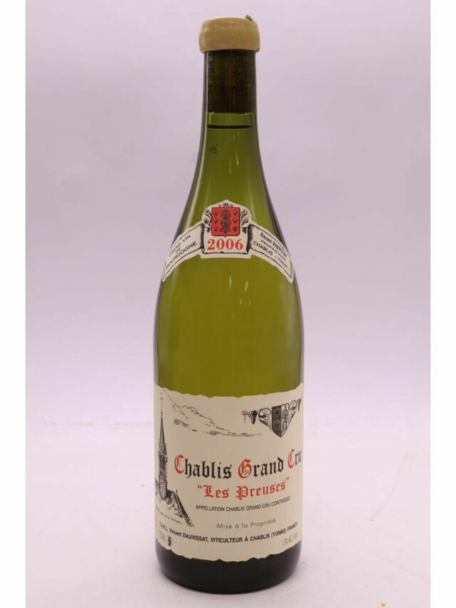 Vincent Dauvissat Chablis Les Preuses Grand Cru, 2006