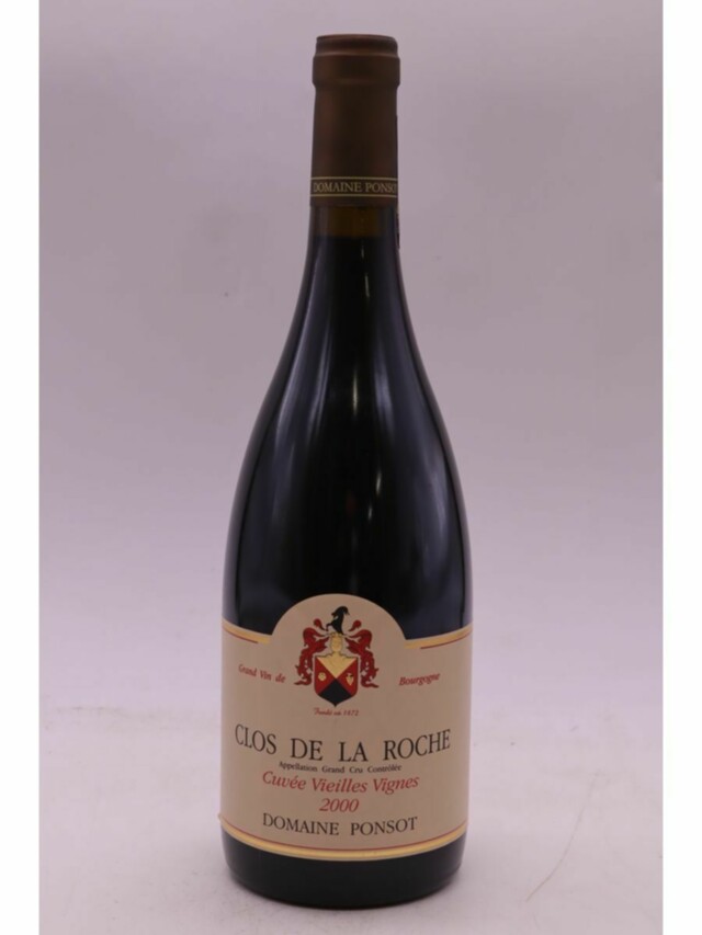 Ponsot Clos De La Roche Vieilles Vignes Grand Cru, 2000