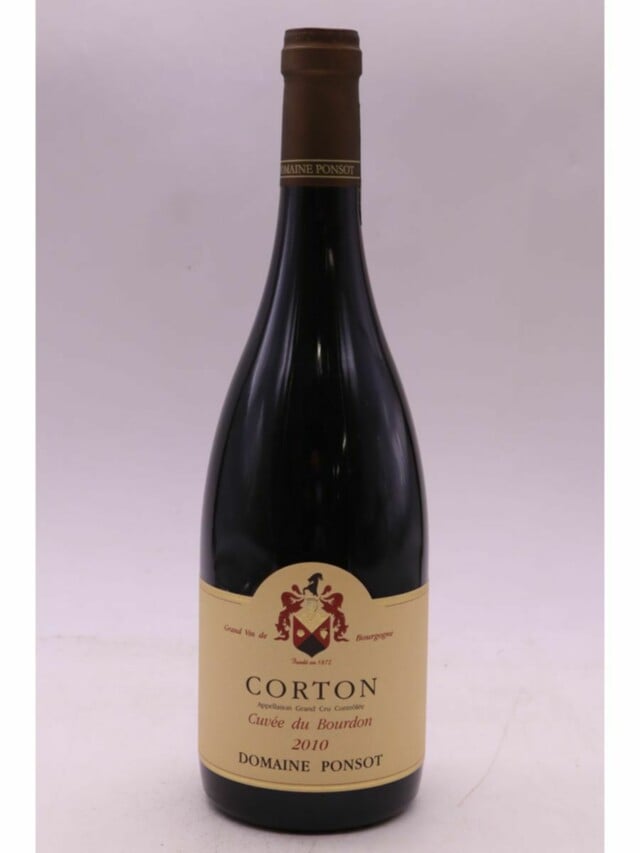 Ponsot Corton Cuvee Du Bourdon Grand Cru, 2010