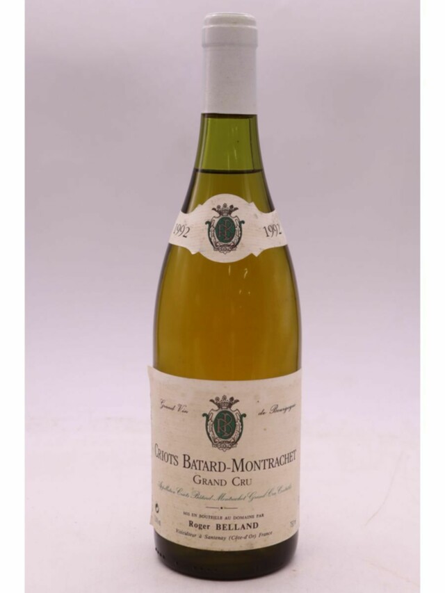 Roger Belland Criots Batard Montrachet, 1992