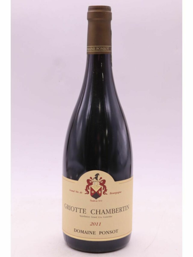 Ponsot Griotte Chambertin Grand Cru, 2011