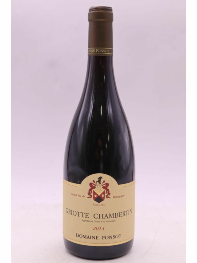 Ponsot Griotte Chambertin Grand Cru, 2014