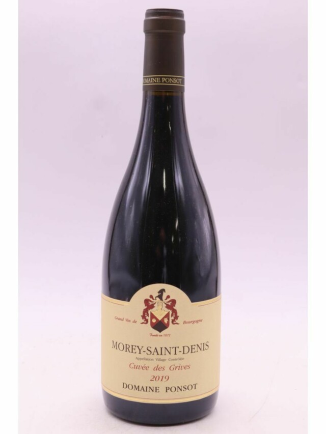 Ponsot Morey St Denis Cuvee Des Grives, 2019