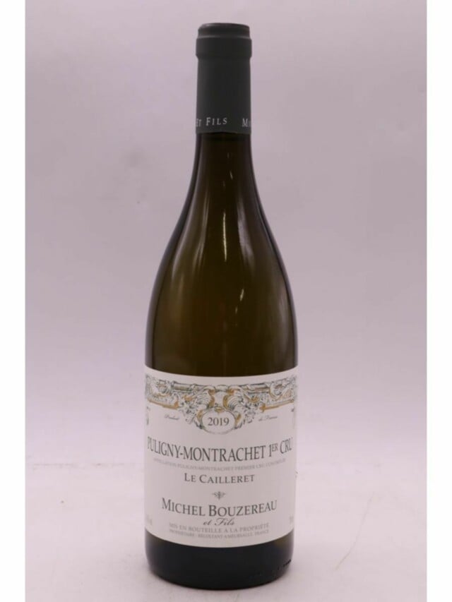Michel Bouzereau Puligny Montrachet Le Cailleret 1er Cru, 2019