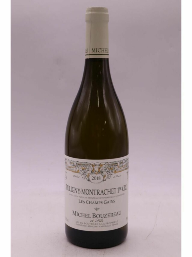 Michel Bouzereau Puligny Montrachet Les Champs Gains, 2018