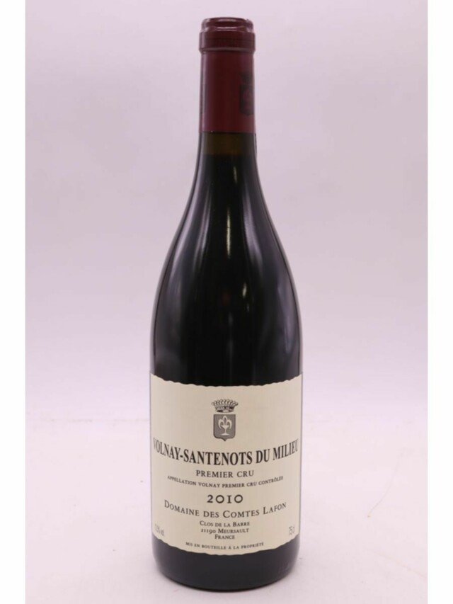 Des Comtes Lafon Volnay Santenots Du Milieu 1er Cru, 2010