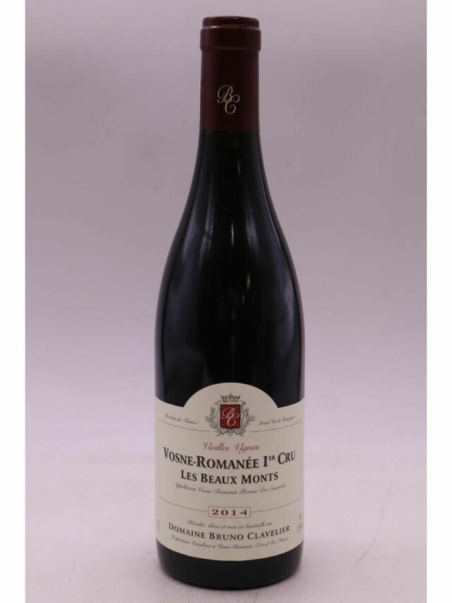 Bruno Clavelier Vosne Romanee Les Beaux Monts Vieilles Vignes 1er Cru, 2014