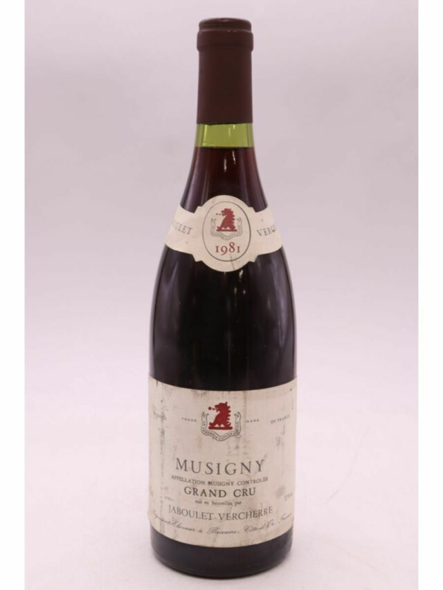 Jaboulet Vercherre Le Musigny Grand Cru, 1981