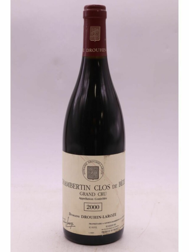 Drouhin Laroze Chambertin Clos De Beze Grand Cru, 2000