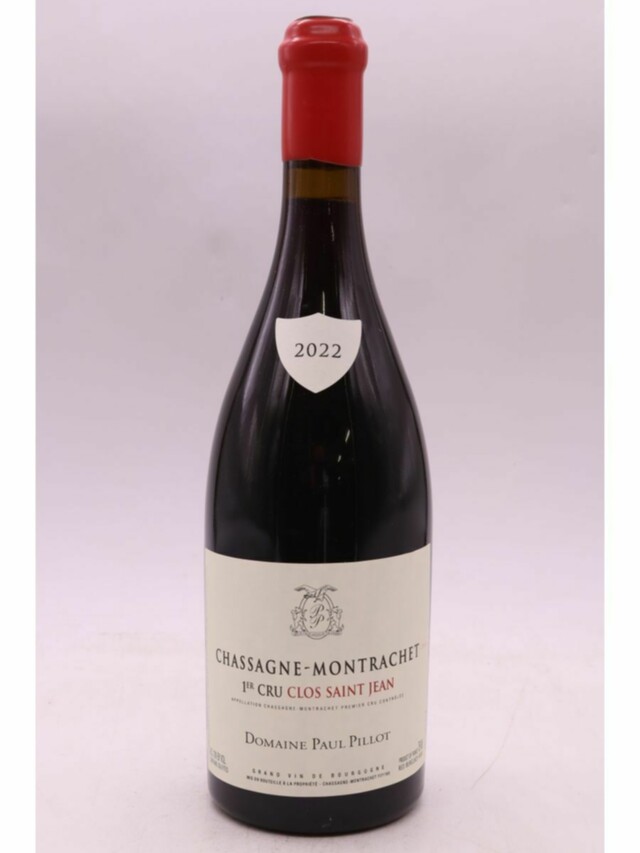 Paul Pillot Chassagne Montrachet Clos Saint Jean Rouge 1er Cru, 2022