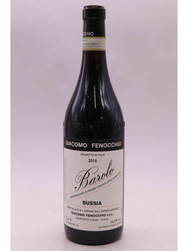 Giacomo Fenocchio Barolo Bussia, 2016