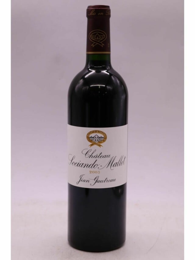 Chateau Sociando Mallet, 2003