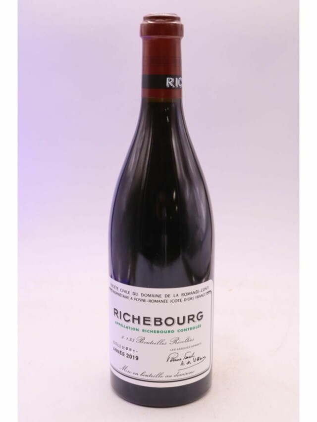 De La Romanee Conti Richebourg Grand Cru, 2019
