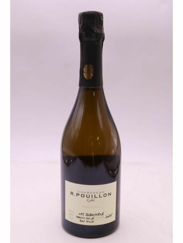 R Pouillon 1er Cru Les Blanchiens Brut Nature, 2015