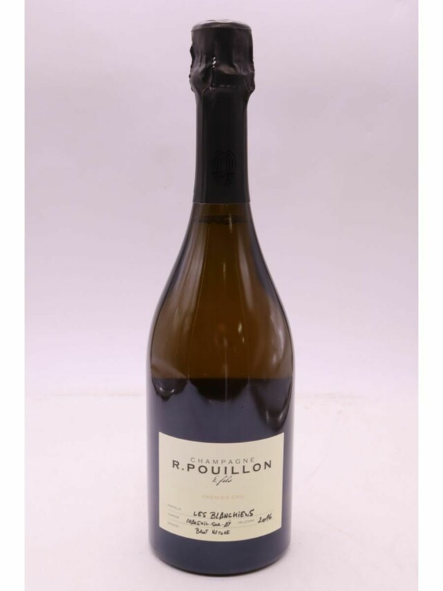 R Pouillon 1er Cru Les Blanchiens Brut Nature, 2016