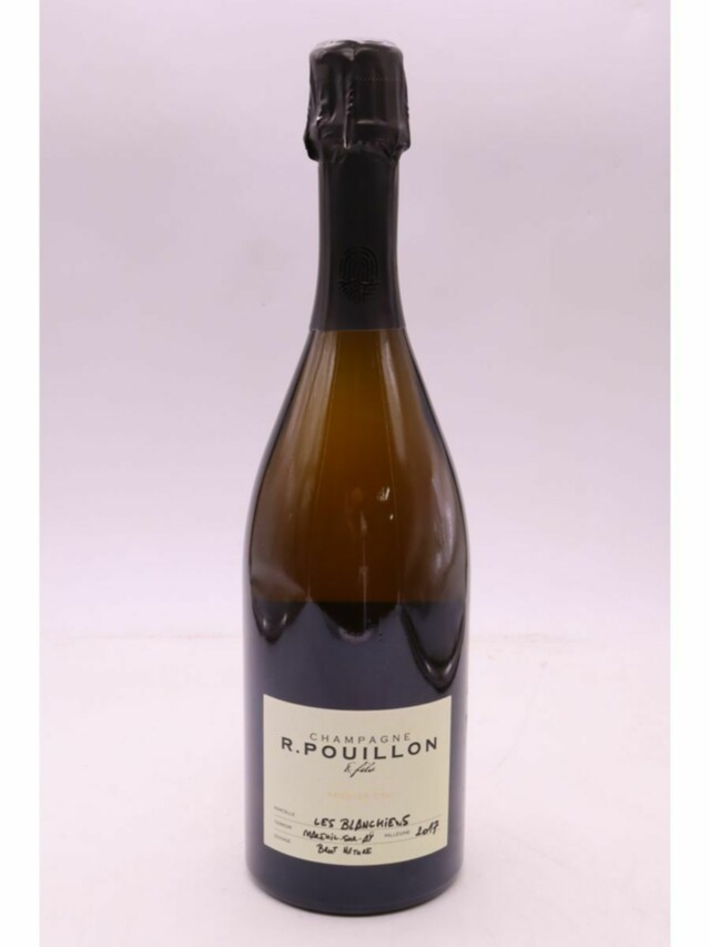 R Pouillon 1er Cru Les Blanchiens Brut Nature, 2017