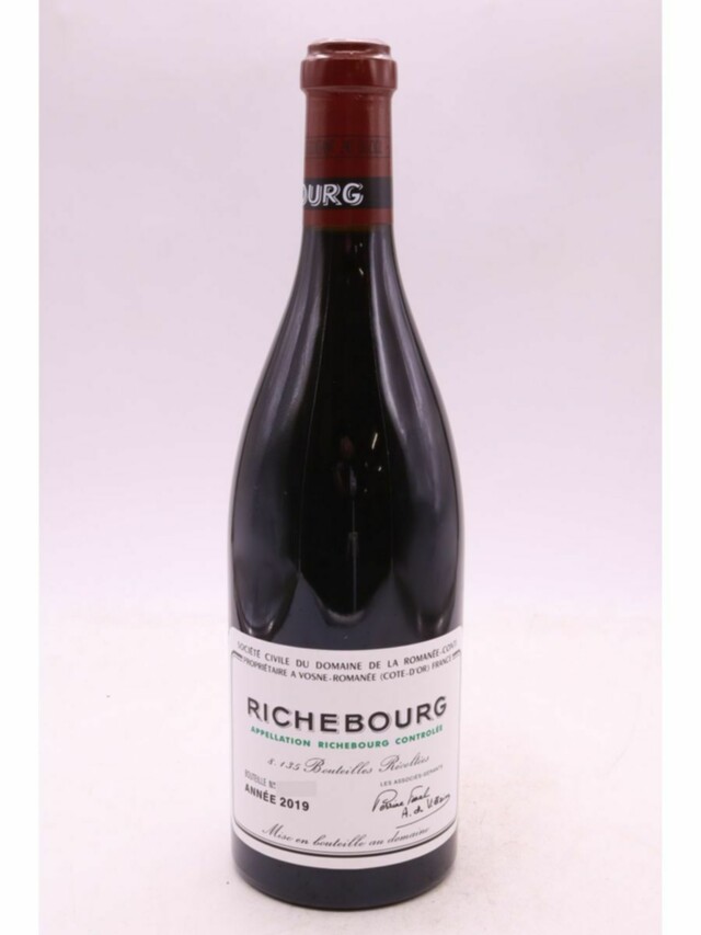De La Romanee Conti Richebourg Grand Cru, 2019