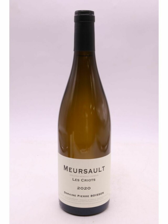 Pierre Boisson Meursault Les Criots, 2020